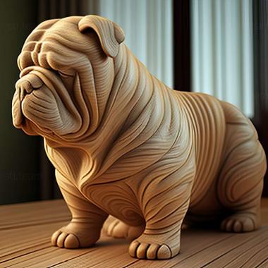 3D model Monticola sharpei (STL)